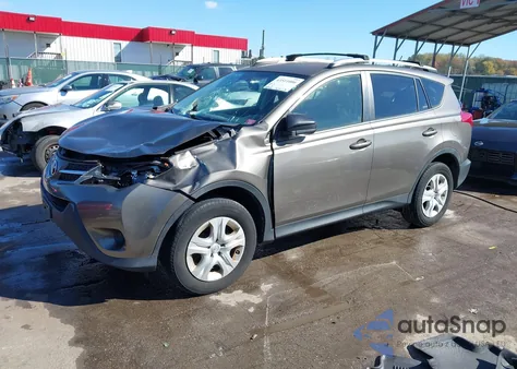 2014 Toyota Rav4 Le from USA, damaged, VIN JTMBFREVXED065485